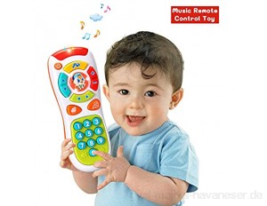 ACTRINIC Multifunktionen Lichtern und Musik Klicken und Zählen Fernbedienung Frühe Pädagogische Baby-Spielzeug für 1-Jährig für Kleinkinder Jungen und Mädchen