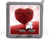 FiguWorld CubeCap die Schutz- und Sammelscheibe (kein Sticker) für Deine TonieBox ® Design 00028 Herz LED durchscheinend