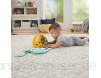 Fisher-Price GGK34 - Heb Dein Köpfchen Wal Spielmatte mit Spiegel zum Spielen in der Bauchlage Babyerstausstattung ab Geburt