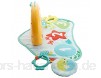 Fisher-Price GGK34 - Heb Dein Köpfchen Wal Spielmatte mit Spiegel zum Spielen in der Bauchlage Babyerstausstattung ab Geburt