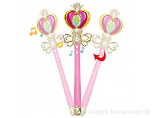 Leuchten blinkende Musik Engel Zauberstab Sailor Moon Musik Zauberstab blinkende Musik Spielzeug Anime Cosplay Musik Zauberstab