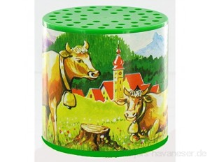 Lutèce Créations Traditionelle Kuh- oder Kuh-Box zum Hören von Schleifen einer Kuh.