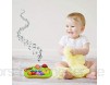 Toddmomy Tiermusik Spielzeug Mehrfarbige Hand Musikalische Kunststoff Raupe Säuglingsrassel Interaktives Lernspielzeug für Babys Kleinkind Neugeborene ohne Batterie
