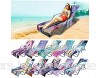 Strandkorb & Sonnenliegen weiche Mikrofaser Handtuchhalter mit Seitentaschen 209 6 x 74 9 cm Sonnenliegen für Sonnenbad Strandhotels leicht zu tragen kein Verrutschen und Färben