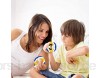 Stressabbau Fidget Snap-Spielzeug Handgriff Greifen sensorisches Spielzeug für Party und Kinder 2 Stück (gelb und blau)