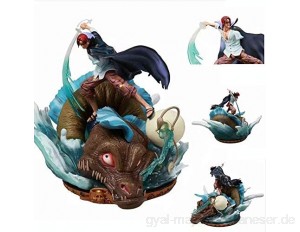 HEIMAOMAO One Piece Shanks GK Four Emperors Domineering Anime Figuren Charakter Statue Modell Premium Version Anime Game Character Toy Desktop Ornament Anime Fans Collection Favourite Gift