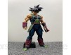 ioth Cartoon Anime Black Hair Goku Stehende Szene Modell Dekoration Geschenk 30 cm