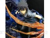ioth Cartoon Anime Naruto Uchiha Itachi Statue Dekoration Geschenk Modell 25 cm (Color : Blue)
