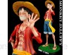 ioth Cartoon Anime One Piece Smiley Gesicht Net Red Luffy Dekoration Geschenk Modell 43cm