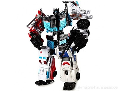 WJYLM Transformers Spielzeug Ko 5in1 Deformation Roboter Auto Spielzeug Guardian Movable Puppe Model Kind Erwachsene Sammlerstücke Spielzeug Krieg Um Cybertron Earthrise Packen.