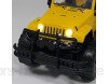 FZDLLFang Kinder Geschenke Spielzeug Kinderspielzeug Pullback Auto SUV Musik Inertial Auto Auto-Modell Ornaments Gelände Simulation Legierung Auto-Modell (Color : Yellow)