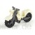 XIANLIAN Motorrad-Baustein-Set DIY-Motorradmodell Premium-ABS-Material Sicher Geruchsneutral Ungiftig Für Kinder 2+ Alte Jungen Mädchen (mehrere Farbmodelle / 1 Stück)