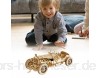 3D Holz Puzzle Baukasten DIY Simulation Rennwagen Dampfzug LKW Mechanisches Modell Baukasten 3D Lasergeschnittenes Holzmodell Für Erwachsene Und Kinder