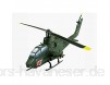 3D Puzzle 190-01 Hubschrauber AH-1S Cobra Grün Militär Serie Flugwesen Fahrzeuge KARTONMODELLBAU Papier Modell Geschenk Idee Kinder Spielzeug Hobby Eisenbahn Salmler 43 Teile