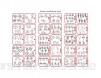 Chonor Mini Denkspiel Knobelspiel Set aus Metall 32St. Metall-Knobelei IQ Spiele 3D Puzzle Geduldspiele Logikspiele Rätsel Brainteaser Intelligenz Pädagigisches Spielzeug für Kinder und Erwachsene