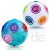 JQGO 2 Stück Magic Ball Regenbogen Ball Zauberwürfel 3D Puzzle Ball Speed Cube Würfel Regenbogenball Toy Pädagogische Spielzeug (Blau & Weiß)