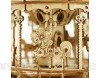 MAJOZ 3D Puzzle DIY Holzpuzzle Romantisches Karussell Spieluhr Modellbausatz 337 Stück Puzzle Laserschneiden Kunsthandwerk Geschenk für Kinder und Erwachsene