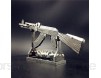 MTU 2pcs 3D Metall Puzzle AK-47 + Beretta 92 Modell Kits W11102-07 DIY 3D Laserschnitt Modell-Bausatz Spielzeug