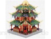 MU Tower of Treasure 3D Metall Puzzle Modell Kits DIY 3D Laserschnitt Modell-Bausatz Spielzeug YM-N079-C