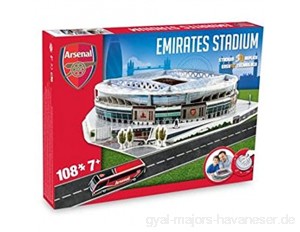 New Arsenal Football Emirates Stadium Replica Fun Home Ground 3D Puzzle Game by Arsenal F.C.