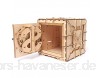 Precauti Treasure Box 3D Holz Puzzle-Mechanische Modellbau Kits BAU Modell Kits mit Schlüssel für Teenager und Erwachsene