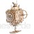 ROBOTIME U-Boot Spieluhr   - Erwachsene Modell Kits - Laser schneiden Holzpuzzle 3D-Puzzle-Spielzeug Alten Jungen und Mädchen-DIY Woodcraft Construction Kit