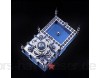 Unbekannt 2018 Microworld 3D Metall Puzzle Blaue Moschee Sultan Ahmed Moschee Model Kits J029 DIY 3D Laserschnitt Modell-Bausatz Spielzeug