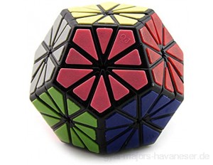 Chrysanthemum Five Magic Cube Shaped Petal 12 Oberflächen Puzzle Magic Cube Adult Students Druck Reduct Spielzeug