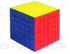 Faironly 6 x 6 x 6 Zauberwürfel Lernspielzeug Lernspielzeug Geschwindigkeitswürfel für Kinder/Erwachsene Zauberwürfel 6 x 6 x 6 cm fluoreszierend sechsfarbig