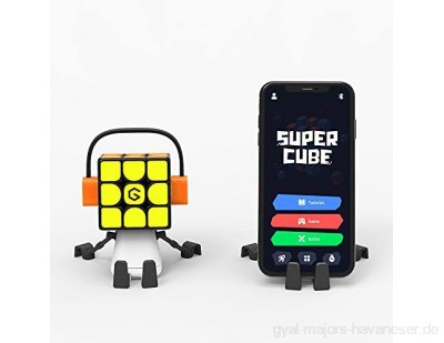 GiiKER Connected Cube integriertes Bluetooth 3 x 3 Magic Speed Cube für alle Levels intelligentes STEM-Puzzle für alle Altersgruppen