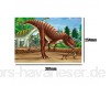 Iwähle Kinder Puzzle 100 Stück - Tier Dinosaurier Pädagogisches Cartoon Puzzle Spiel Kinderspielzeug Jungen Mädchen Geschenk (C)