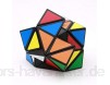 LBYB Geschwindigkeits-Würfel-Alien Cube Fast & Glatte Magic Cube Ungiftige Materialien Für Kinder Erwachsene Mit Geschenk-Kasten-Verpackung Schwarz