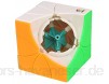 XuBa 6 Fluoreszierende Farben magnetisch 8 Blätter magischer Würfel für Kinder