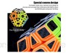 BECCYYLY Rubik\'s Cubemulti Bestellen Sie Magic Cube Carbonfaser-Aufkleber Serie Magic Cube Kinderspielzeug | Magic Cubes