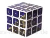 Dritte Ordnung Intelligenz Matheformel Zauberwürfel Drehpuzzle Würfel Kinder Lernwerkzeug Pädagogisches Spielzeug Geschenk (Blau)