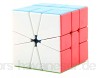 HXGL-Drum Cube SQ1 Speed ​​Magic Cube Schnelles reibungsloses Drehen Solide langlebige aufkleberlose gefrostete 3D-Rätsel Lernspielzeug Erwachsene Kinder