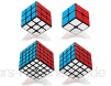 HXGL-Drum Magic Cube Bundle 2x2x2 3x3x3 4x4x4 5x5x5 Würfelset Speed ​​Cube Set Kombination für den Wettbewerb Glattes Kinderspielzeug Geschenk für den Wettbewerbsanfänger