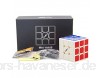 HXGL-Würfel Geschwindigkeits-Würfel Magic Cube 3x3 Cube Finger Spielzeug Sequential Puzzles for Erwachsene Kinder Studenten Anfänger Geschenk Berufswettbewerb Fest Denkaufgabe Verschleißfeste Durable