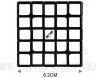 HXGL-Würfel Geschwindigkeits-Würfel-Puzzle-Würfel Magic Cube 5x5 Cube Fidget Finger-Spielzeug for Kinderstudenten Erwachsene Geschenk-Spielwaren-Wettbewerb Fest Durable Professionelle (Size : 5x5)