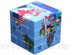 LBFXQ Professionelle Rubix Cube Geographische Muster-Druck-Muster Helle Farben Klare Muster Sicher Und Tasteless Entwickeln Gehirn Intelligenz Für Kinder Geschenk
