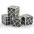 LBYSK 4 Stück Set Magic Cube Set Geschenk-Set Carbon-Faser-Serie Professional Cubes Relaxing Fun Dekomprimierung Freizeit Anfänger lustiges Kid Spielzeug A