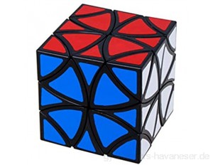 LBZJD Shaped Rubix Cube Magic Toy Professionelle Puzzles Glatte Haltbare Dekomprimierung Schnelles Drehen Match-Spiel Educational Puzzle Erwachsene Kreative Kinder Geschenk Stress Abzubauen Schwarz