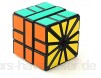 letaowl Zauberwürfel Cubetwist Seltsame Form Würfel Schwarz Weiß Quadrat Ii 3x3 X 3 Speed Cube Sektor Zauberwürfel Puzzle Spielzeug