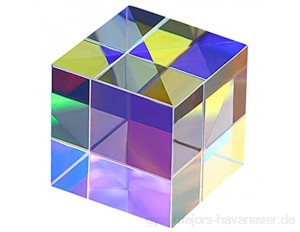 Lynn Optical Glass Cubes Prism RGB Dispersion Prism Physics Light Optische Glaswürfel Prisma RGB Dispersionsprisma Physik Lichtspektrum Bildungsmodell Outdoor Fotografie Prop