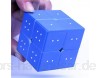 Pzpgeq 2 2GeschwindigkeitsWürfelGlättungswürfelGehirnspiel für Blinde mit 3DGravurpersönlichkeit kein Lernspielzeug für magische Würfel