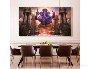 Puzzle 1000 teile Indischer Lord Elefant religiös Gordon Buddha Gemälde Wandbild puzzle 1000 teile Pädagogisches intellektuelles Dekomprimieren von Spielzeugrätseln Lustiges F50x75cm(20x30inch)