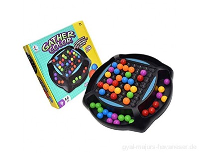 Biggystar Rainbow Ball Matching-Spiel Buntes lustiges Puzzle-Schach-Brettspiel Kid Parent Interaction Family Game Toy Set Amazing