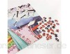 DKee Romantisches Schnee-Szene Puzzle for Erwachsene 1000 Stück DIY Holzpuzzle Kits Geschenk for Kinder 75x50cm Educational Games Spielzeug
