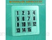 DUTUI 15 Puzzleteile Zur Entwicklung Digitaler Intelligenz Für Kinder Dekompressionsspielzeug Für Die Frühe Bildung Spielzeug-Geschenkset Für Jungen Und Mädchen Rosa