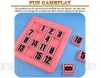 DUTUI 15 Puzzleteile Zur Entwicklung Digitaler Intelligenz Für Kinder Dekompressionsspielzeug Für Die Frühe Bildung Spielzeug-Geschenkset Für Jungen Und Mädchen Rosa